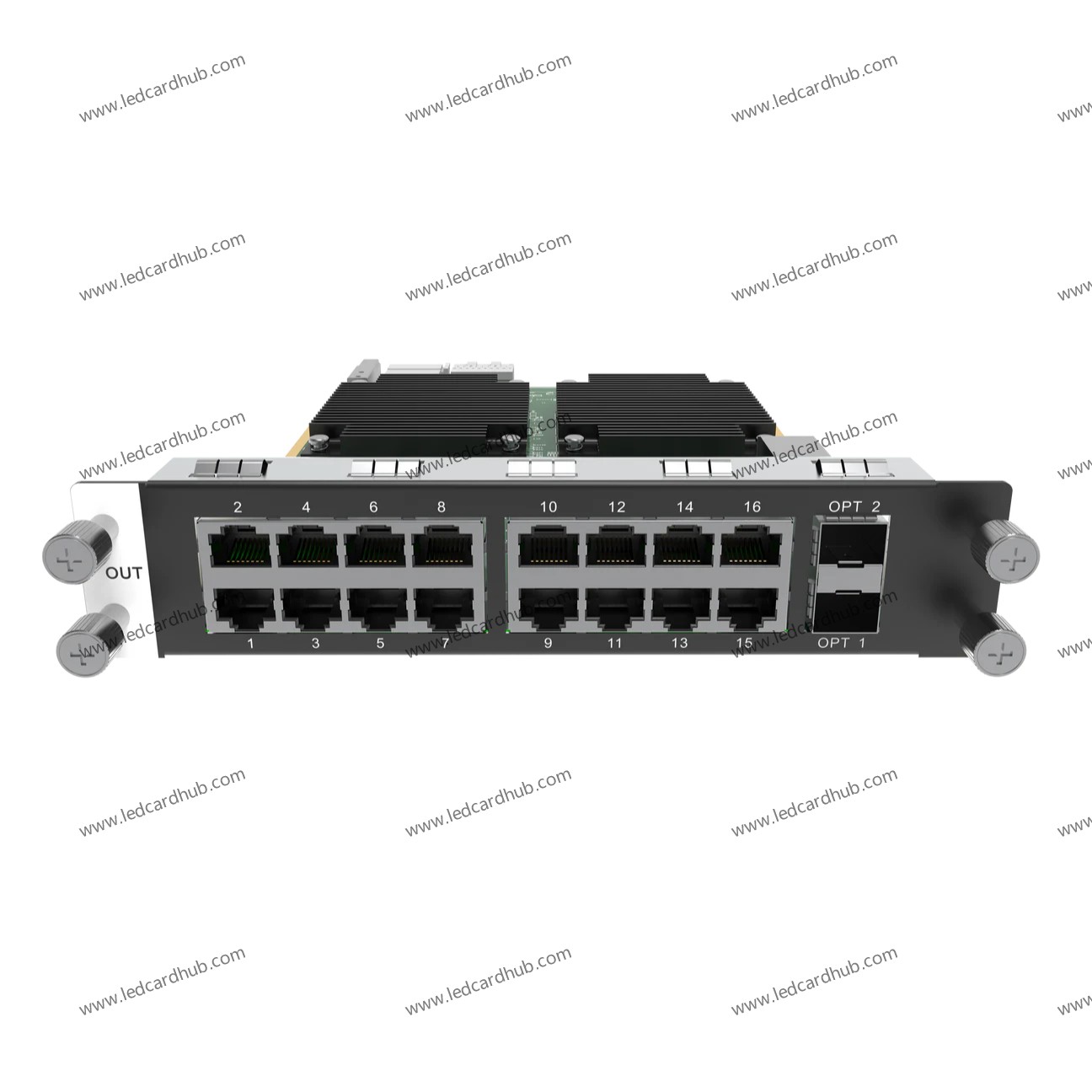 NovaStar H Series 16x LED Output + 2 Fiber Output Card